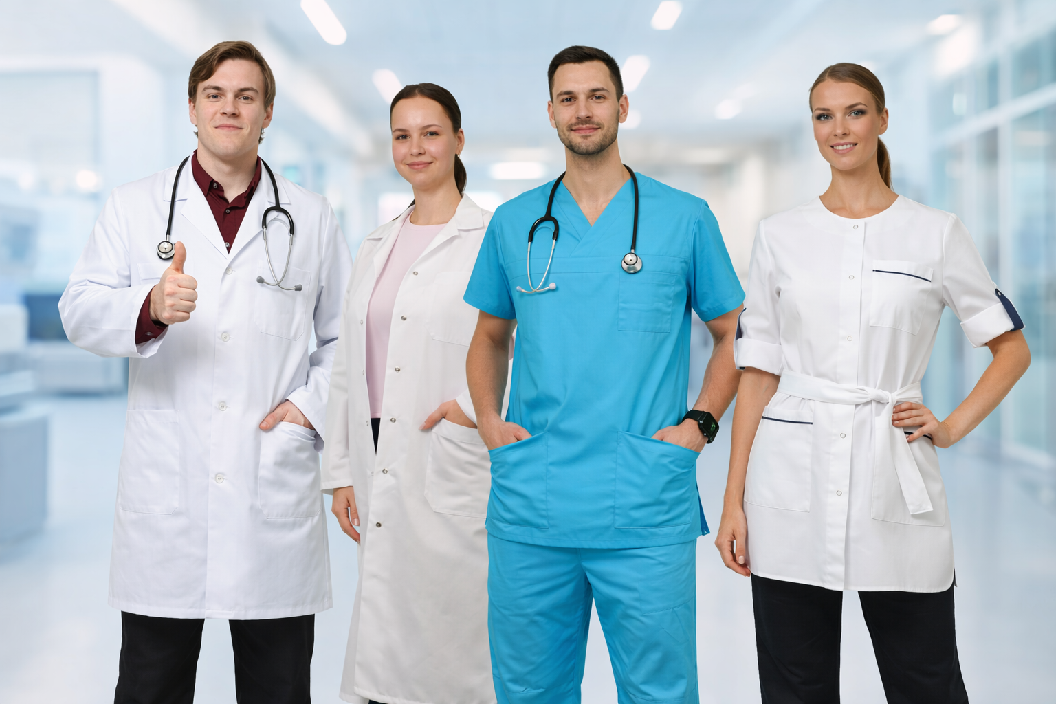 Medicīnas apģērbu kolekcija