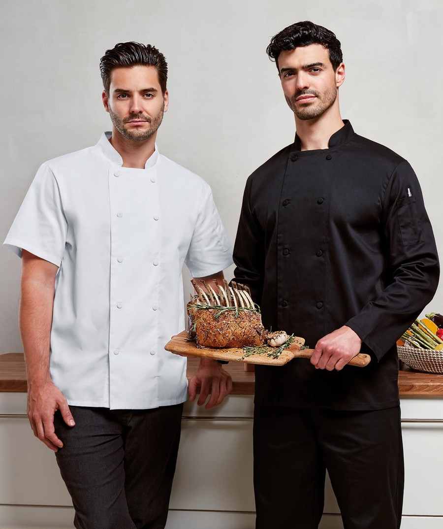 image PREMIER Šefpavāra “Coolchecker” krekls ar īsām piedurknēm PR902