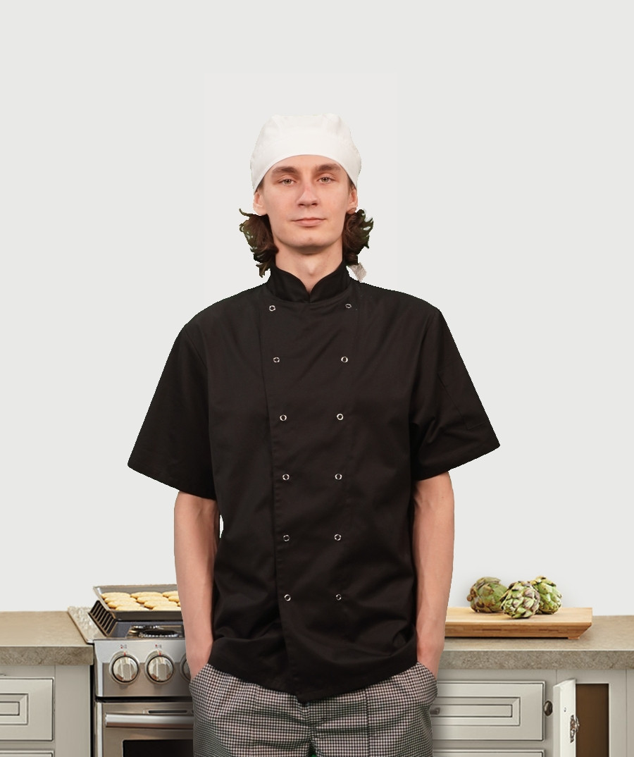 image APATI PROFI Šefpavāra krekls ar īsām piedurknēm  32337