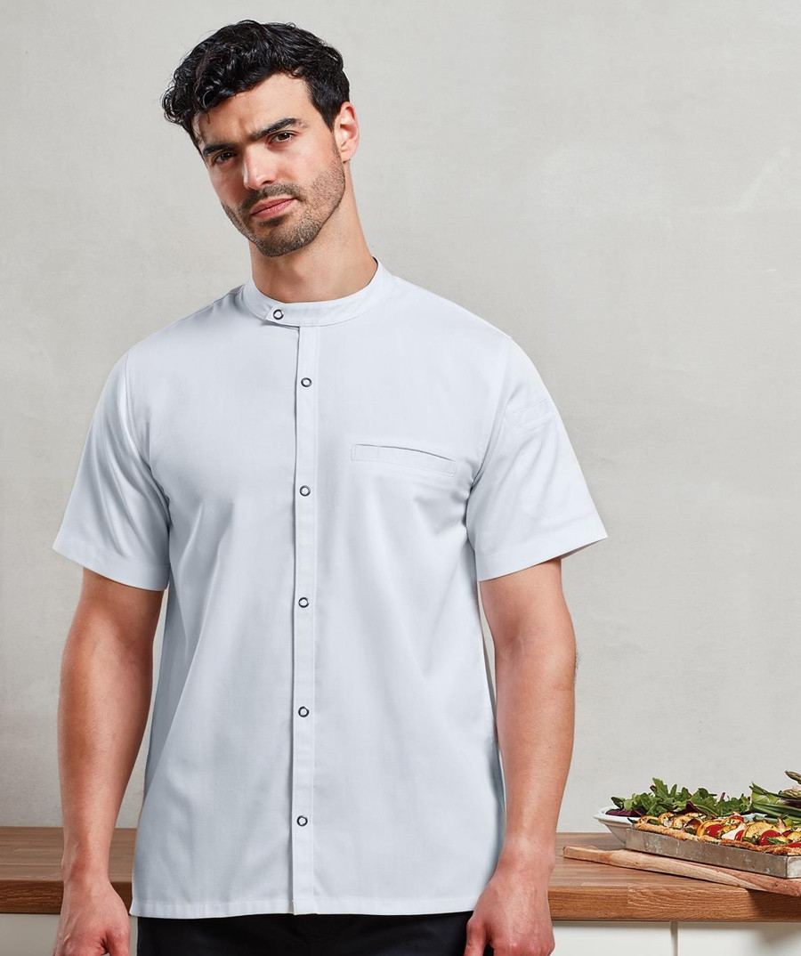 image PREMIER Šefpavāra “Recyclight” krekls ar īsām piedurknēm PR904