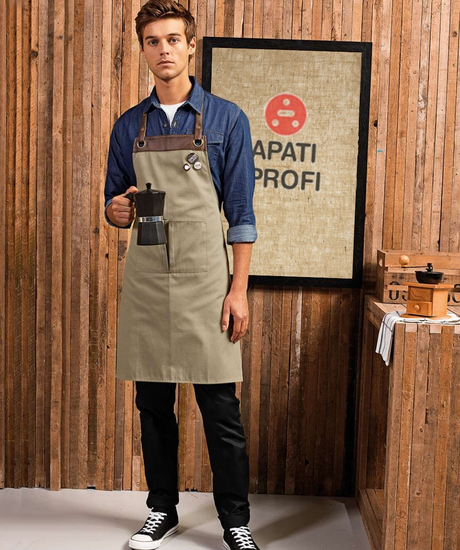 image APATI PROFI Priekšauts ar mākslīgās ādas augšdaļas apdari APR123